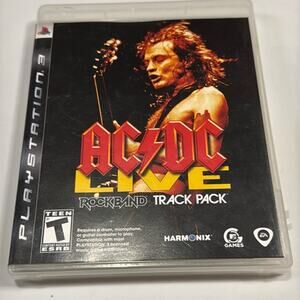 AC/DC Live: Rock Band Track Pack Sony PlayStation 3 PS3
